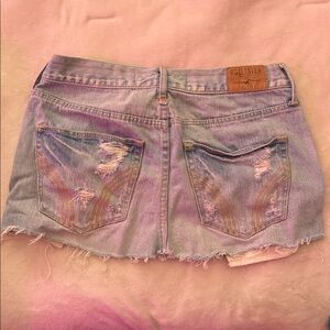 Hollister Mini Denim Skirt